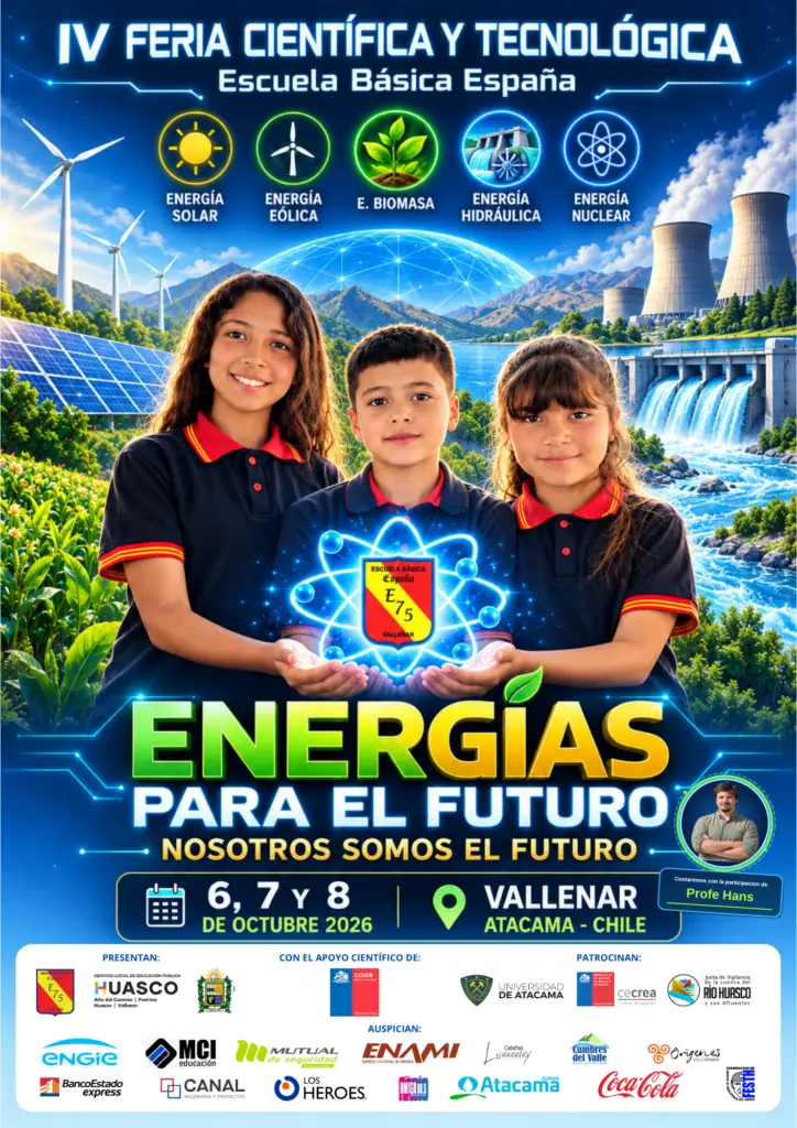 IV FERIA CIENTIFICA Y TECNOLOGICA ESCUELA BASICA ESPAÑA VALLENAR